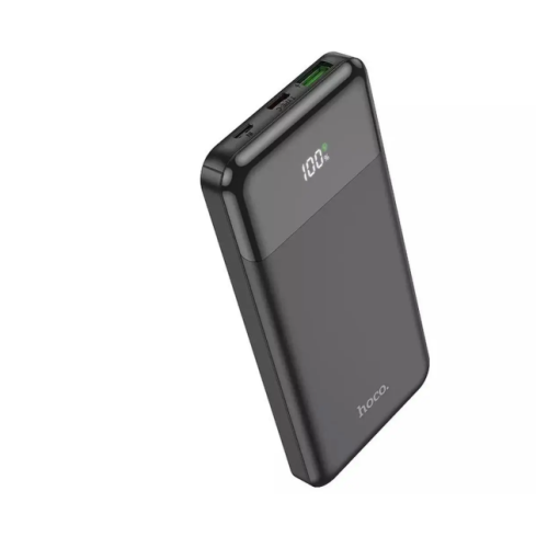 Універсальна мобільна батарея 10000 mAh Hoco J102 Cool figure 20 W повербанк з дисплеєм чорний