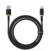 Кабель USB/Type-C 1 м Baseus Dura 60 Вт чорний з золотистим Кабель USB/Type-C 1 м Baseus Dura 60 Вт чорний з золотистим