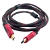 Кабель HDMI/HDMI 3 м чорний з червоним Кабель HDMI/HDMI 3 м чорний з червоним