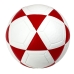 М'яч футбольний №4 Profiball MS-1936 білий з червоним М'яч футбольний №4 Profiball MS-1936 білий з червоним