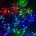 Світлодіодна гірлянда-нитка зелений дріт Кінський хвіст 400 LED SFK-02 Bluetooth USB з пультом крапля 2 м мульти Світлодіодна гірлянда-нитка зелений дріт Кінський хвіст 400 LED SFK-02 Bluetooth USB з пультом крапля 2 м мульти