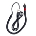 Кабель USB/Type-C 1.2 м BRACKET 2.4 A з утримувачем чорний Кабель USB/Type-C 1.2 м BRACKET 2.4 A з утримувачем чорний