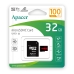 Карта пам'яті 32 GB Apacer МicroSDНC UHS-I Сlass 10 з адаптером чорний