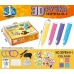 3D ручка 3DPEN-6-1 пластик трафарети Синій 3D ручка 3DPEN-6-1 пластик трафарети Синій