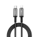 Кабель Type-C/Apple Lightning 1 м WIWU Wi-C056 Titanlink 30 Вт чорний Кабель Type-C/Apple Lightning 1 м WIWU Wi-C056 Titanlink 30 Вт чорний