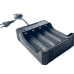 Зарядний пристрій 4x18650 Li-ion Charger MS-404A 1200 mA 4.2 В чорний