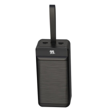 Універсальна мобільна батарея 60000 mAh XO PR159 22.5 W повербанк з дисплеєм чорний