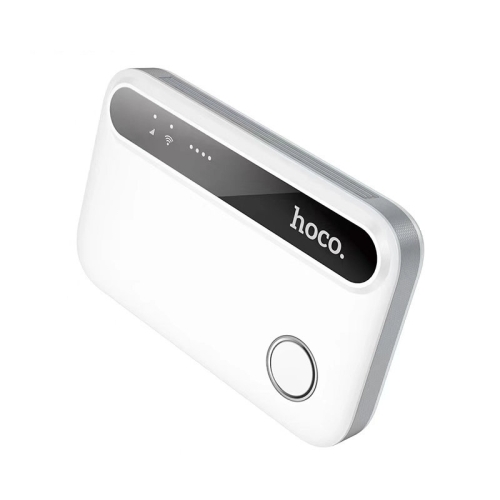 Маршрутизатор портативний мобільний Wi-Fi HOCO HI41 2.4 ГГц 150 Мбіт/с білий