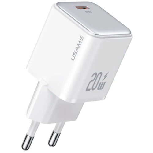 Зарядний блок живлення Туре-С Usams US-CC183 20 W 3 А білий