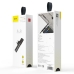 Перехідник 2в1 USB Type-C M/USB Type-C+AUX F Baseus L41 чорний Перехідник 2в1 USB Type-C M/USB Type-C+AUX F Baseus L41 чорний