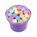 Крейда кольорова 16 шт Danko Toys KRD-01-01U кругла 7 кольорів Крейда кольорова 16 шт Danko Toys KRD-01-01U кругла 7 кольорів