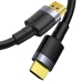 Кабель HDMI/HDMI 5 м Baseus Cafule 4K Adapter Cable чорний Кабель HDMI/HDMI 5 м Baseus Cafule 4K Adapter Cable чорний