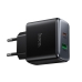 Зарядний блок живлення Type-C+USB HOCO C158A Upgrade 45 W чорний Зарядний блок живлення Type-C+USB HOCO C158A Upgrade 45 W чорний