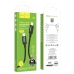 Кабель Type-C/Apple Lightning 1 м HOCO X89 Wind 20 Вт 2.4 А чорний Кабель Type-C/Apple Lightning 1 м HOCO X89 Wind 20 Вт 2.4 А чорний