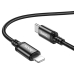 Кабель Type-C/Apple Lightning 1 м HOCO X89 Wind 20 Вт 2.4 А чорний Кабель Type-C/Apple Lightning 1 м HOCO X89 Wind 20 Вт 2.4 А чорний