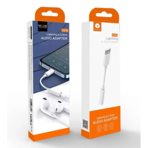 Аудіокабель WUW-X210 White new
