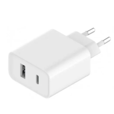 Зарядний блок живлення USB+Type-C Xiaomi Mi 33 W білий
