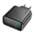 Зарядний блок живлення 2xType-C+USB HOCO CS26A Article 45 W 5 V 3 A чорний Зарядний блок живлення 2xType-C+USB HOCO CS26A Article 45 W 5 V 3 A чорний
