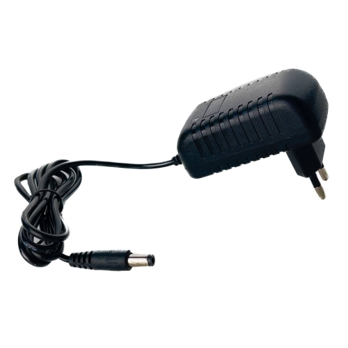 Зарядний пристрій з кабелем DC connector 1 м CJ-0520 5 V 2 A чорний