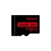 Карта пам'яті 64 GB Apacer МicroSDXC UHS-I Сlass 10 чорний Карта пам'яті 64 GB Apacer МicroSDXC UHS-I Сlass 10 чорний
