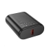 Універсальна мобільна батарея 10000 mAh HOCO Q3 Pro 22.5 W повербанк з дисплеєм чорний Універсальна мобільна батарея 10000 mAh HOCO Q3 Pro 22.5 W повербанк з дисплеєм чорний
