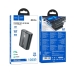 Універсальна мобільна батарея 10000 mAh HOCO Q3 Pro 22.5 W повербанк з дисплеєм чорний Універсальна мобільна батарея 10000 mAh HOCO Q3 Pro 22.5 W повербанк з дисплеєм чорний