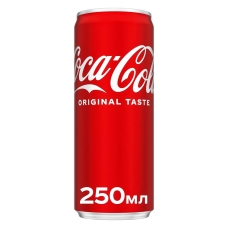 Напій газований Coca Cola 0.25л ж\б