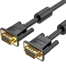 Відеокабель VGA/VGA 2 м Vention DAEBH Cable with ferrite cores чорний Відеокабель VGA/VGA 2 м Vention DAEBH Cable with ferrite cores чорний
