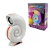 Колонка портативна з годинником Conch Music Light Bluetooth LED білий з помаранчевим Колонка портативна з годинником Conch Music Light Bluetooth LED білий з помаранчевим