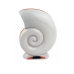 Колонка портативна з годинником Conch Music Light Bluetooth LED білий з помаранчевим Колонка портативна з годинником Conch Music Light Bluetooth LED білий з помаранчевим