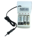 Зарядний пристрій 4хААА/АА Jiabao Digital Charger JB-212 2500mA з акумуляторами АА білий