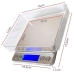 / Ваги ювелірні електронні Pro Digital Table TOP Scale 500 г, 0.1, срібний / Ваги ювелірні електронні Pro Digital Table TOP Scale 500 г, 0.1, срібний