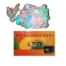 / Світлодіодна гірлянда-нитка білий дріт 100 LED Magic Lights 3 м матова кулька мульти / Світлодіодна гірлянда-нитка білий дріт 100 LED Magic Lights 3 м матова кулька мульти