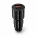 Автомобільний зарядний пристрій Type-C+USB WUW C279 55 W чорний