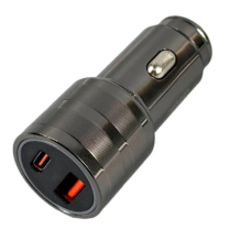 Автомобільний зарядний пристрій Type-C+USB WUW C279 55 W чорний