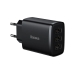 Зарядний блок живлення 3хUSB Baseus Compact Charger 17 W 5 V 3.4 А чорний Зарядний блок живлення 3хUSB Baseus Compact Charger 17 W 5 V 3.4 А чорний