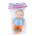 Пупс Limo Toy D1422 зі звуковими ефектами 23.5 см блакитний з помаранчевим Пупс Limo Toy D1422 зі звуковими ефектами 23.5 см блакитний з помаранчевим