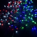 Світлодіодна гірлянда-бахрома чорний дріт 320 LED Euro Led конус 7 м 8 режимів мульти