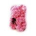 / Мишка из искусственных 3D роз Teddy Flower 25 см черный / Мишка из искусственных 3D роз Teddy Flower 25 см черный