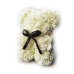 / Мишка из искусственных 3D роз Teddy Flower 25 см черный / Мишка из искусственных 3D роз Teddy Flower 25 см черный