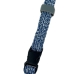 Шлея з повідцем для котів та собак XS світловідбиваюча WAUDOG Re-cotton 147012 з QR паспортом 10 мм 122 см синій Шлея з повідцем для котів та собак XS світловідбиваюча WAUDOG Re-cotton 147012 з QR паспортом 10 мм 122 см синій