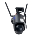 Камера відеоспостереження IP PTZ V380PRO Wi-Fi вулична поворотна з мікрофоном чорний
