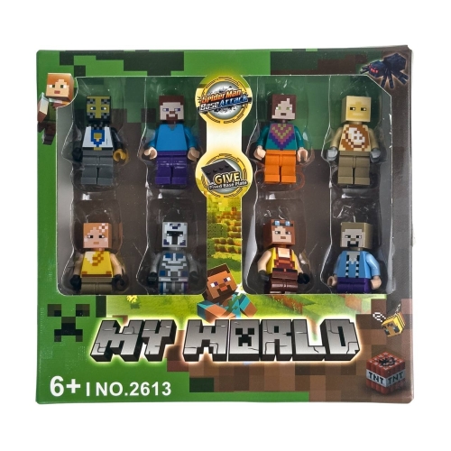 Ігровий набір 8в1 My World 2613 герої гри
