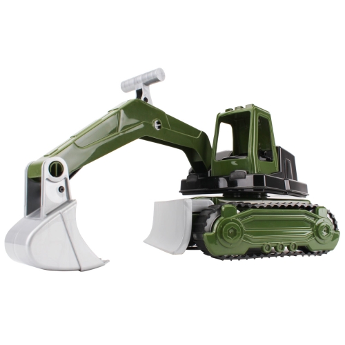 Іграшковий трактор Technok Toys 9208 рухливі елементи пластик 59 см хакі