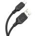 / Кабель HOCO X90 Cool silicone charging data cable for Micro Black new