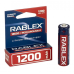 Акумулятор 18650 RABLEX 001797 без захисту 1200 mah літій-іонний Акумулятор 18650 RABLEX 001797 без захисту 1200 mah літій-іонний