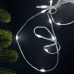 Світлодіодна гірлянда-стрічка прозорий дріт 400 LED Magic Lights крапля 50 м 8 режимів білий Світлодіодна гірлянда-стрічка прозорий дріт 400 LED Magic Lights крапля 50 м 8 режимів білий