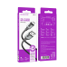 Кабель USB/micro-USB 1 м BOROFONE BX101 Creator 2.4 A чорний з сірим