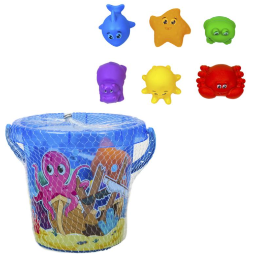 Іграшковий набір для піску 7 предметів Technok Toys 7945 блакитний