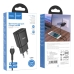 Зарядний пристрій з кабелем 2xUSB/microUSB 1 м HOCO C88A Star 12 W 5 V 2.4 А чорний